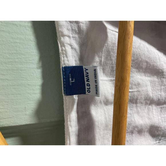 Old Navy Black and White Boho Geometric Pattern Dress Large - Picture 3 of 7